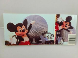 Vintage Walt Disney World Postcard Book Bonus Album 1950s - 1960s