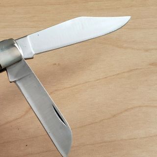 Vintage Puma Stock Knife 410675 Stag Pocket Knife 3