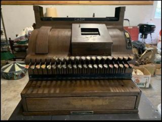 Vintage Remington By The National Cash Register Company - Needs Glass&marble