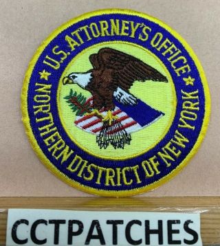 Us Attorney Office Northern District Police Shoulder Patch