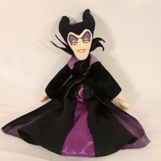 Disney Store Exclusive Maleficent Plush Sleeping Beauty Doll Villains 17 "