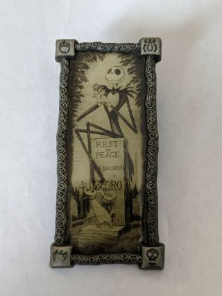 Jack Skellington Nightmare Before Christmas Haunted Mansion Stretch Portrait Pin