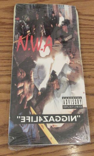 Vintage Nwa Niggaz4life Cd Longbox Cdl 57126 Priority Records 1991 N.  W.  A.