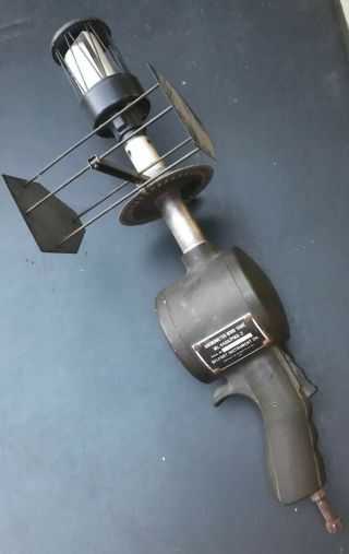 Vintage Belfort Handheld Anemometer Wind Vane - Military Gun Range Instrument