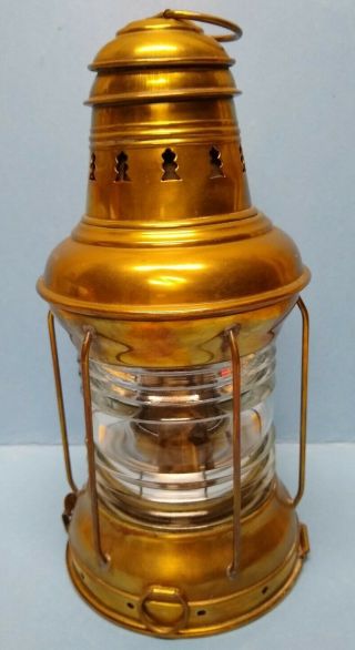 Perko Perkins Brass Vintage Anchor Lantern