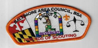 Baltimore Area Council Sap Sa - 140 Bsa A Scout Is Reverent Fos Org Bdr.  (dn $140