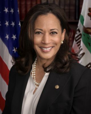 Official Portrait Of U.  S.  Senator Kamala Harris 8x10 Photo