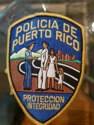 Puerto Rico Police Patch
