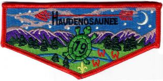 Order Of The Arrow (oa) Flap Lodge 19 Haudenosaunee S2 Merged