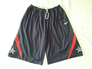 Vintage Nike Usa Olympic Basketball Team Shorts In Size L