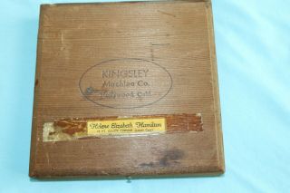 Vintage Kingsley Co Machine Type Hot Foil Stamping Letters Numbers 2