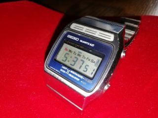 Seiko Vintage Lcd Watch.  A133 - 5009 - G