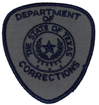 Texas Dept Of Corrections – Swat – Tx Sheriff Police Patch Subdued Vintage Old