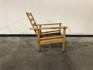 Quaint Furniture Stickley Brothers Rare Arts & Crafts Oak Morris Lounge Chair 2