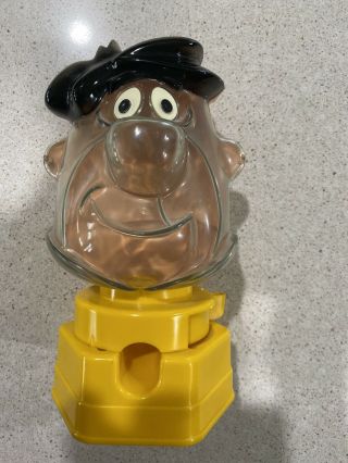 Vintage " Fred Flintstone " Gumball Machine Made In The Usa By Hasbro 1968
