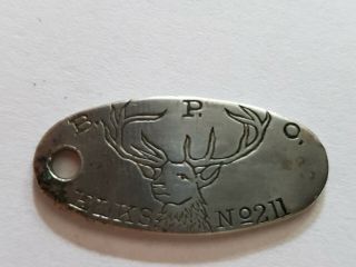 Vintage B.  P.  O.  Elk 