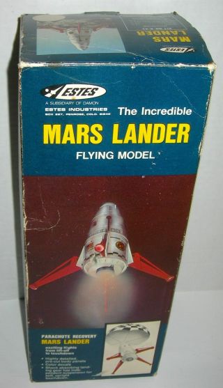 Vintage Estes Mars Lander K - 43