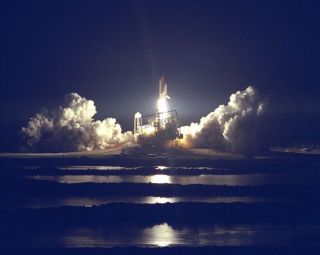 Sts - 86 Supplies To Mir Launch Space Shuttle Atlantis 8x12 Photograph