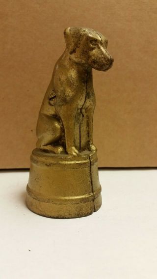 Great,  A C Williams Cast Iron Dog On Tub Coin Bank C.  1920 