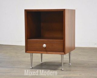 George Nelson For Herman Miller Thin Edge Nightstand