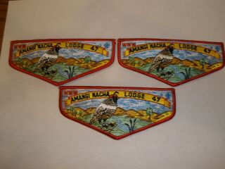 Three Oa Amangi Nacha Lodge 47 Flaps S - 3 Patches