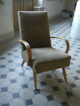 Czech Vintage Lounge Chair By Architect Jaroslav Smidek