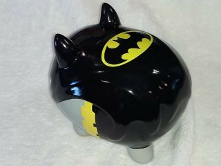 Batman DC Comics Ceramic Coin Piggy Bank Fab Starpoint Pig Novelty w/ Stopper 3
