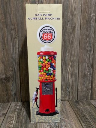 Gas Pump Route 66 Gumball Machine -