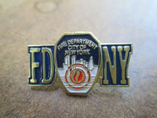 Fdny Nyfd York Fire Department Lapel Pin