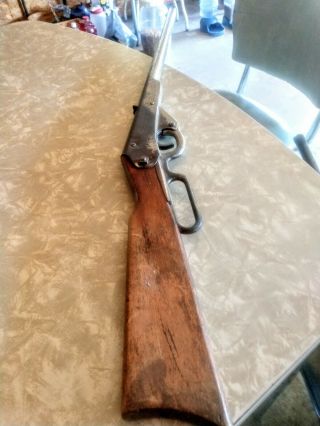 Vintage Daisy Model H Bb Gun Wood Stock,  Usa,  Plymouth,  Mich Parts