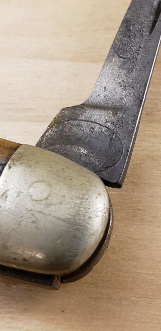 Vintage Case XX Jigged Bone Half Stockman Pocket Knife USA 3