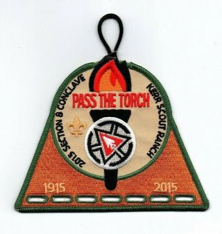Boy Scout Oa Section Sr - 8 Conclave 2015 Patch 14 133 138 160 190 288 366 399 559