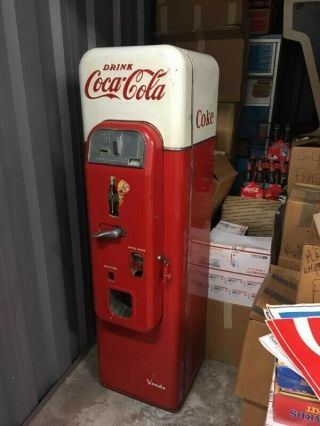 Coca - Cola Vendo 44 Machine All Orginal,  Machine,  Spare Compressor