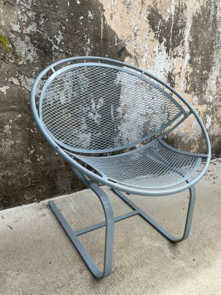 Salterini Radar Bouncer Or Rocker Hoop Chair Mid Century Modern Wrought Iron