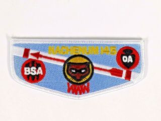 Boy Scout Nachenum Lodge 145 Oa Flap Patch Bsa Www