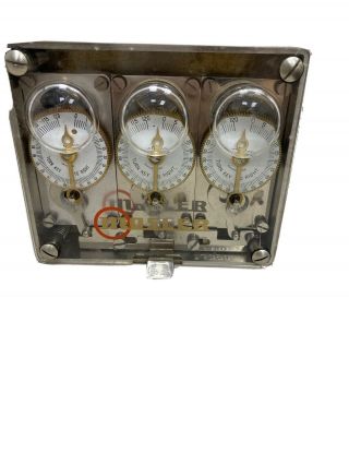 Vintage Mosler 120 Hr Time Lock Safe Vault Clock Movement Mechanism Locksmith