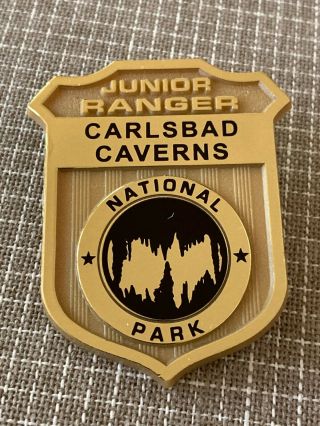 Carlsbad Caverns National Park Junior Ranger Badge Nointshp Mexico