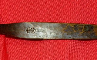 Roycroft letter opener hammered copper 3