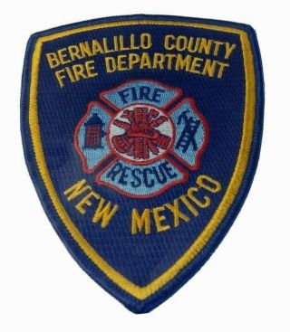 Bernalillo County Mexico Fire Department Patch Nm