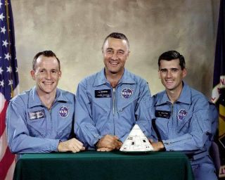 Nasa Apollo 1 Prime Crew 8x10 Photo