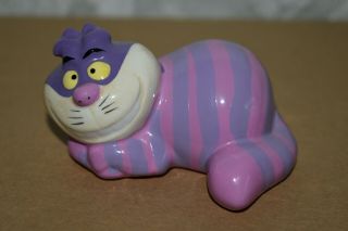 Disney Cheshire Cat From Alice In Wonderland Porcelain Ceramic Figurine