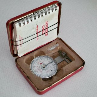 Vintage Micromat Leveridge Diamond & Gemstone Mm Gauge & Weight Estimator