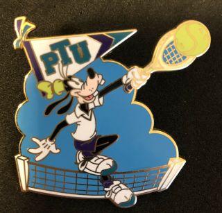 Disney Pin Trading University Ptu Goofy Sports Mystery Set Tennis Le 600 Exc Con
