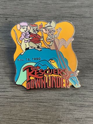 Disney Countdown To The Millennium Pin 47 The Rescuers Down Under 1990