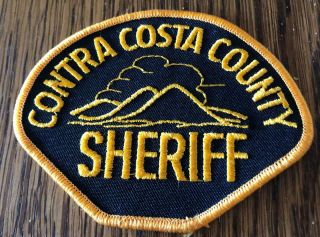 Guaranteed Authentic Contra Costa County California Sheriff Patch
