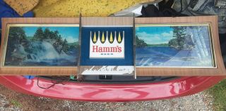 1965 Hamms Motion And Lighted Beer Sign