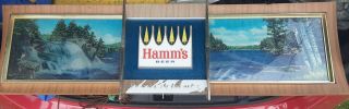 1965 Hamms Motion And Lighted Beer Sign 2