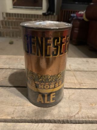 Genesee 12 Horse Ale Oi Flat Top Beer Can - Usbc 68 - 17 - Irtp Version - Awesome