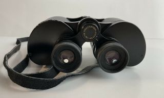 Vintage Bausch & Lomb 10x50 Binoculars 61 - 2040 Discoverer w/ Leather Case 2