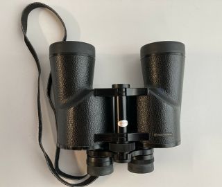 Vintage Bausch & Lomb 10x50 Binoculars 61 - 2040 Discoverer w/ Leather Case 3